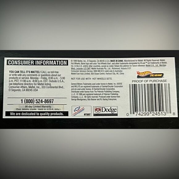 MATTEL HOT WHEELS HOT ROD MAGAZINE 4 CAR SET SERIES 4 NIB - Picture 6 of 6